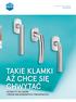 TECHNIKA KTÓRA PORUSZA   ALUMINIUM DREWNO PVC TAKIE KLAMKI AŻ CHCE SIĘ CHWYTAĆ UCHWYTY DO OKIEN I DRZWI BALKONOWYCH/TARASOWYCH