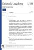 Dziennik Urzędowy Unii Europejskiej L 334. Legislacja. Akty o charakterze nieustawodawczym. Tom grudnia Wydanie polskie.