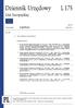 Dziennik Urzędowy Unii Europejskiej L 175. Legislacja. Akty o charakterze nieustawodawczym. Tom lipca Wydanie polskie.