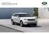 POBIERZ KONFIGURACJĘ W PDF. RANGE ROVER VELAR Range Rover Velar HSE D L Diesel (180KM)