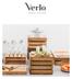 VERLO. Verlo - to marka oferująca wysokiej klasy asortyment bufetowy i cateringowy.