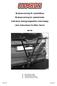 Bruksanvisning för cykelhållare. Bruksanvisning for sykkelholder. Instrukcja obsługi bagażnika rowerowego. User Instructions for Bike Carrier