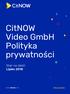 CitNOW Video GmbH Polityka prywatności