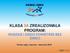 KLASA 3A ZREALIZOWAŁA PROGRAM: RODZICE I DZIECI POWIETRZE BEZ ŚMIECI. Termin zajęć: styczeń kwiecień 2018