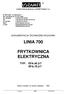 LOZAMEt. Łódzkie Zakłady Metalowe LOZAMET Spółka z o.o. DOKUMENTACJA TECHNICZNO-RUCHOWA LINIA 700 FRYTKOWNICA ELEKTRYCZNA EFA.70.