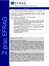 Z prac EFRAG. Podsumowanie posiedzeń EFRAG w październiku i listopadzie Najważniejsze zdarzenia. Listopad 2011