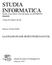 STUDIA INFORMATICA ZAAWANSOWANE HURTOWNIE DANYCH. Marcin GORAWSKI. Quarterly. Volume 30, Number 3B (86) Silesian University of Technology Press