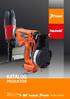 KATALOG PRODUKTÓW. CONSTRUCTION PRODUCTS CZ s.r.o.