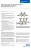 Zblocze zaworowe do manometrów różnicowych Zblocze zaworowe 3 - i 5 - drogowe Modele IV30, IV31, IV50 i IV51