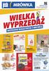 wyprzedaż wielka wietrzenie magazynów z mrówką 25% wartości zakupów od kg SIERPIEŃ 2018 zł/m 2 zł/opak. zł/zest. zł/szt. zł/szt. zł/szt.