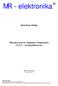 MR - elektronika. Instrukcja obsługi. Mikroprocesorowy Regulator Temperatury ST-52A wersja podstawowa. MR-elektronika Warszawa 1997
