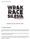 Regulamin zawodów Wrak Race Silesia