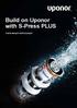 Build on Uponor with S-Press PLUS Karta danych technicznych