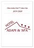 Oferta weselna Hotel *** Adam & Spa 2019/2020