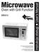 Microwave. Oven with Grill Function. Instrukcja obsługi u User s Manual MM414