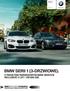 BMW SERII ( -DRZWIOWE). Z PAKIETEM SERWISOWYM BMW SERVICE INCLUSIVE LAT / KM.