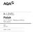 A-LEVEL Polish. Unit 2 PLSH2 - Reading and Writing Mark scheme June Version: 1.0 Final