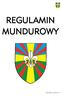 REGULAMIN MUNDUROWY. SKAUCI KRÓLA v str. 1