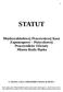 STATUT. Międzyzakładowej Pracowniczej Kasy Zapomogowo Pożyczkowej Pracowników Oświaty Miasta Ruda Śląska I. NAZWA, CELE I PRZEDMIOT DZIAŁALNOŚCI.