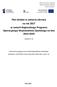 Plan działań w sektorze zdrowia na rok 2017 w ramach Regionalnego Programu Operacyjnego Województwa Opolskiego na lata