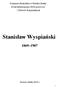 Książnica Beskidzka w Bielsku-Białej Dział Informacyjno-Bibliograficzny i Zbiorów Regionalnych. Stanisław Wyspiański. Bielsko-Biała 2019 r.