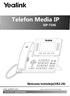 Telefon Media IP SIP-T54S. Skrócona instrukcja(v82.20)   Zawartość opakowania. Dotyczy wersji lub poźniejszej.