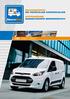 EQUIPAMIENTO DE VEHÍCULOS COMERCIALES WYPOSAZENIE SAMOCHODÓW SERWISOWYCH FORD TRANSIT CONNECT