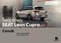 Twój nowy SEAT Leon Cupra. Cennik Rok produkcji 2019 Rok modelowy 2019