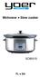 Wolnowar Slow cooker SC6501S PL EN