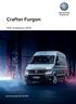 Samochody Użytkowe Crafter Furgon. Rok modelowy 2019