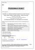 PRZEDMIAR ROBÓT. Kontrakt Budowa kanalizacji sanitarnej we wsiach: Krośnica, Borycz Utrata, Grabów w gminie Izbicko dokończenie robót