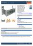 WłAśCIWOśCI ZASTOSOWANIE. Technical data sheet ETC - WIESZAK BELKI KOSZOWY