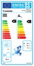 Supraeco A SAO 80-2 ACM solar A ++ A + A B C D E F G A B C D E F G. kw kw /2013