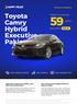 Toyota Camry Hybrid Executive + Pakiet VIP