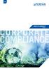 CODE OF CONDUCT CORPORATE COMPLIANCE 01/2017