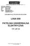 LOZAMET. Łódzkie Zakłady Metalowe LOZAMET Spółka z o.o. DOKUMENTACJA TECHNICZNO-RUCHOWA LINIA 650 PATELNIA UNIWERSALNA ELEKTRYCZNA TYP: LEP 230