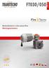 FT030/050. Motoriduttori a vite senza fine Wormgearmotors FT030/050. The gearmotors for bioenergy boilers