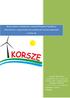 Sprawozdanie z działalności z realizacji Programu Współpracy Gminy Korsze z organizacjami pozarządowymi i innymi podmiotami za 2015 rok