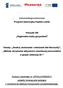 Dokumentacja konkursowa Program Operacyjny Kapitał Ludzki. Priorytet VIII Regionalne kadry gospodarki