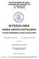 POLITECHNIKA ŚLĄSKA KOLEGIUM JĘZYKÓW OBCYCH ul. Hutnicza 9-9A Gliwice WYDZIAŁOWA KSIĘGA JAKOŚCI KSZTAŁCENIA