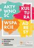 AKTY WNO ŚĆ WSPA RCIE KUL TU RA AD RE SY INFORMATOR SENIORA GMINY ZABIERZÓW