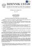 DZIENNIK USTAW RZECZYPOSPOLITEJ POLSKIEJ. Warszawa, dnia 31 grudnia 2018 r. Poz ROZPORZĄDZENIE. z dnia 28 grudnia 2018 r.