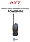 Instrukcja obsługi radiotelefonu przenośnego POWER446