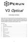 V3 Optical. Instrukcja montażu