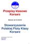 Przepisy klasowe Korsarz