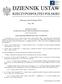 DZIENNIK USTAW RZECZYPOSPOLITEJ POLSKIEJ. Warszawa, dnia 20 lutego 2018 r. Poz z dnia 30 stycznia 2018 r.