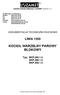 LOZAMEt. Łódzkie Zakłady Metalowe LOZAMET Spółka z o.o. DOKUMENTACJA TECHNICZNO-RUCHOWA LINIA 1250 KOCIOŁ WARZELNY PAROWY BLOKOWY