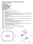 Twister i Wahadło / Twister and Ski trainer OFC09 + OFC10 Data sheet Karta katalogowa Scheda di dati Fiche Technique Datenblatt