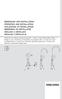 BEDIENUNG UND INSTALLATION OPERATION AND INSTALLATION UTILISATION ET INSTALLATION BEDIENING EN INSTALLATIE OBSLUHA A INSTALACE OBSŁUGA I INSTALACJA