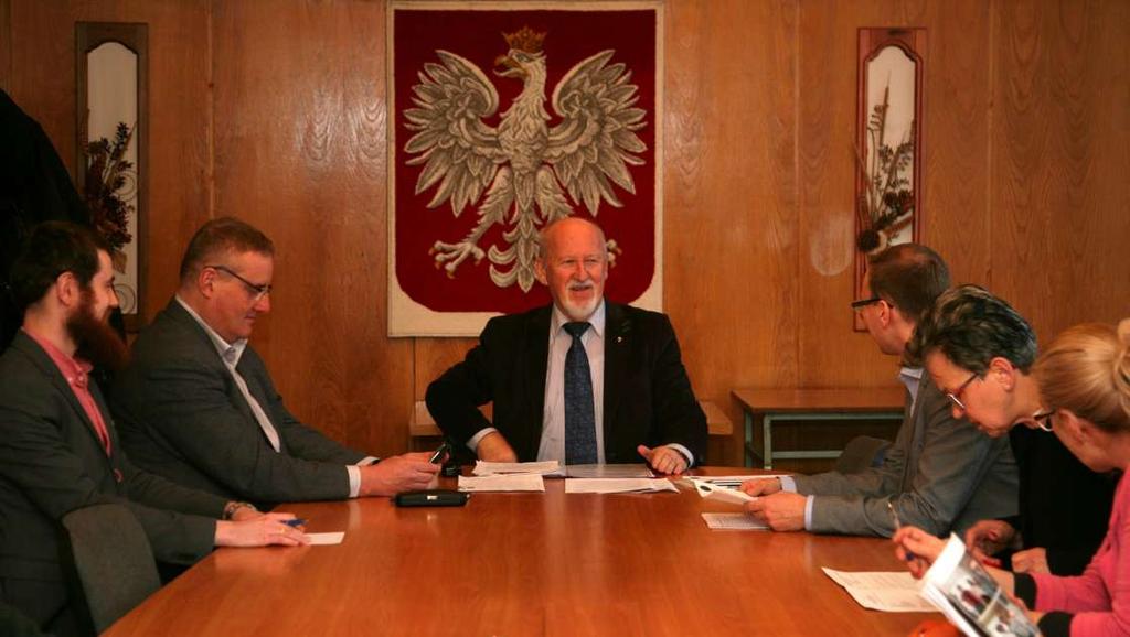 Kamil Ziółkowski, Jarosław Kaszewski, Bolesław Krystowczyk otwierający obrady, Robert Cieszyński, Maria Gadomska, Beata Startek Przygotowywane seminarium